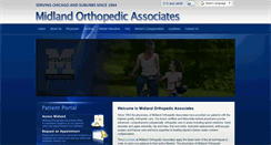 Desktop Screenshot of midlandortho.com